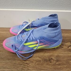 Adidas Adizero F50 Pro FG Mid Celestial Victory Pack Womens Size 7 Soccer Cleats